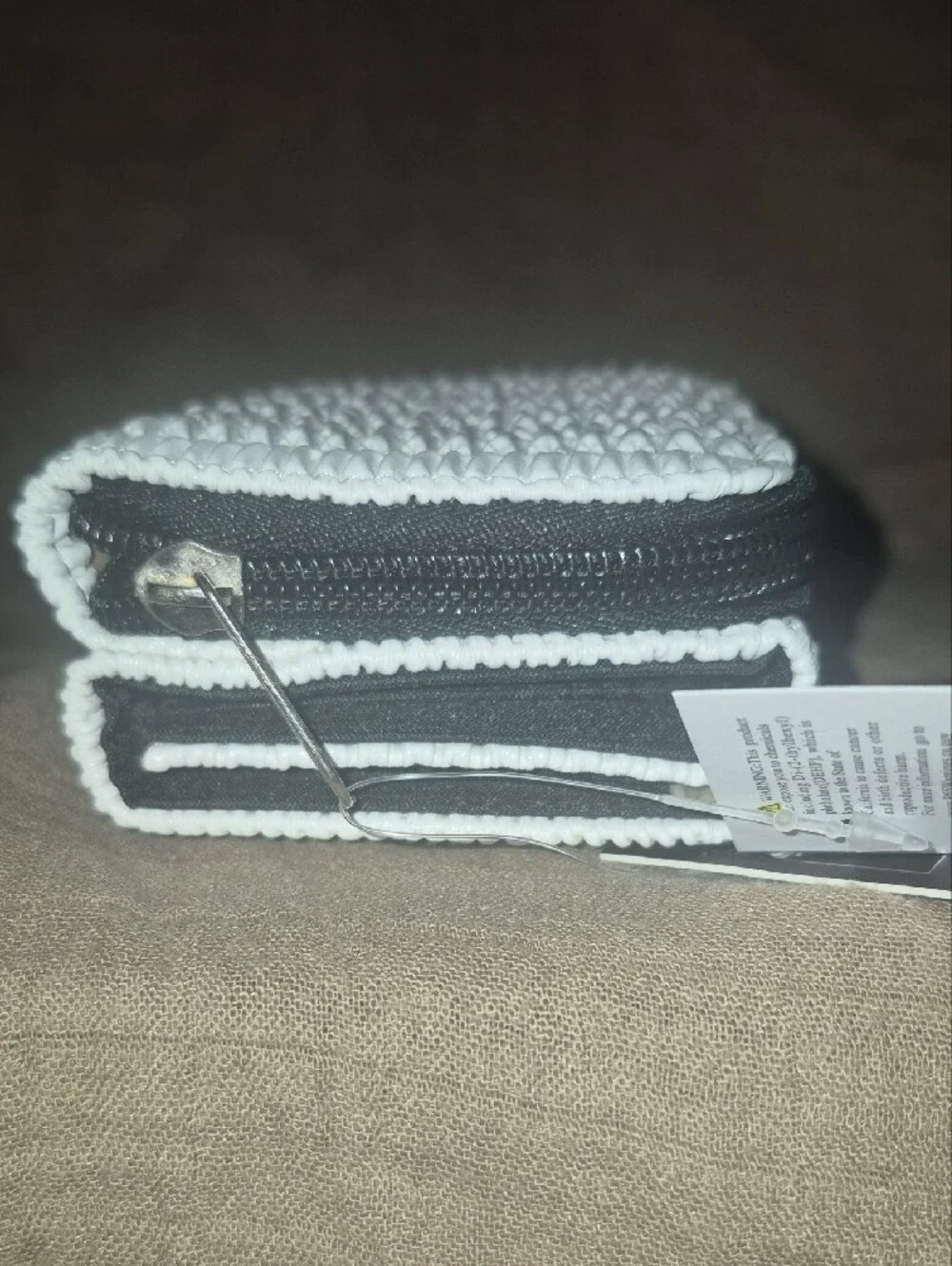 Jane & Berry White Compact Wallet